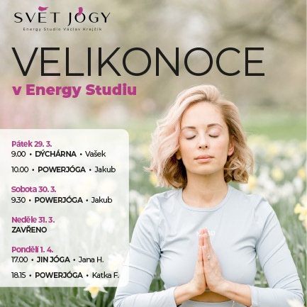 Program Velikonoc v Energy Studiu