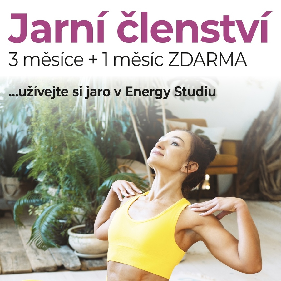 Jarní členství FLEXI (3 měsíce + 1 zdarma)