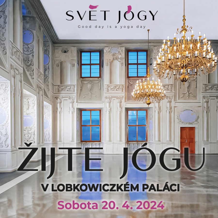 GOOD DAY IS YOGA DAY - JÓGA V JEDINEČNÝCH PROSTORECH LOBKOWICZKÉHO PALÁCE