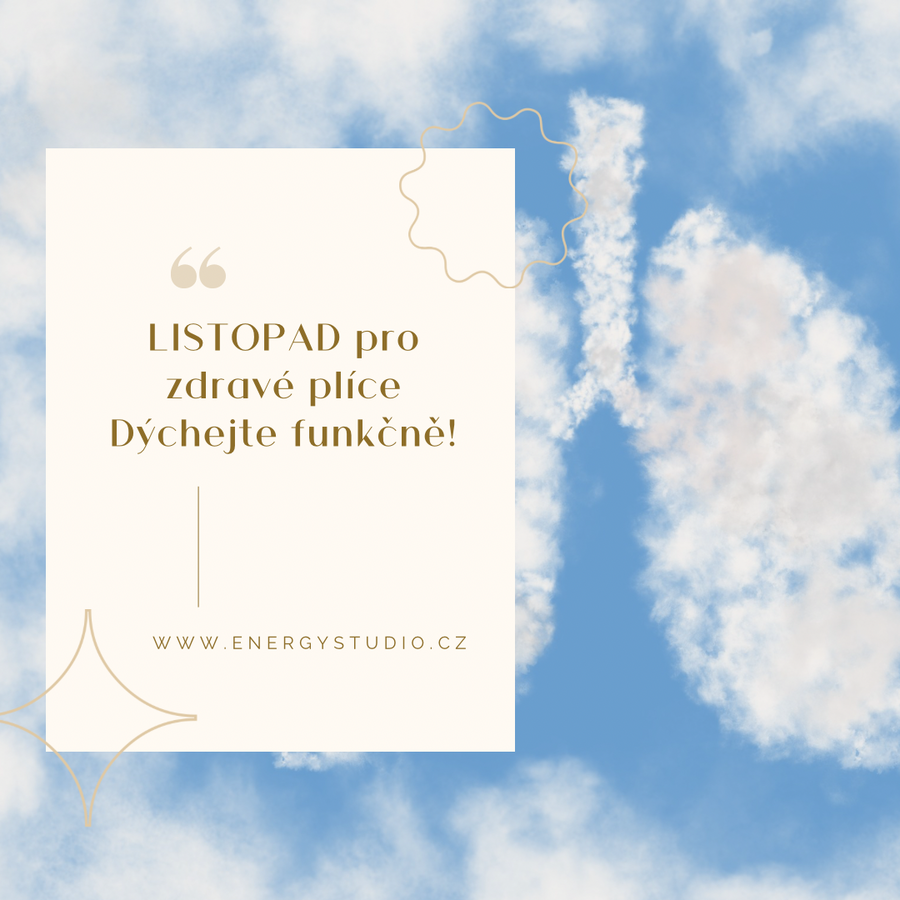 Listopadové lekce dechové a jógové terapie v Energy Studiu: dýchejte funkčně a pečujte o své plíce