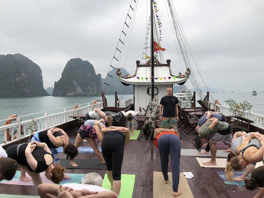 Fotoreportáž z jóga retreatu ve Vietnamu 