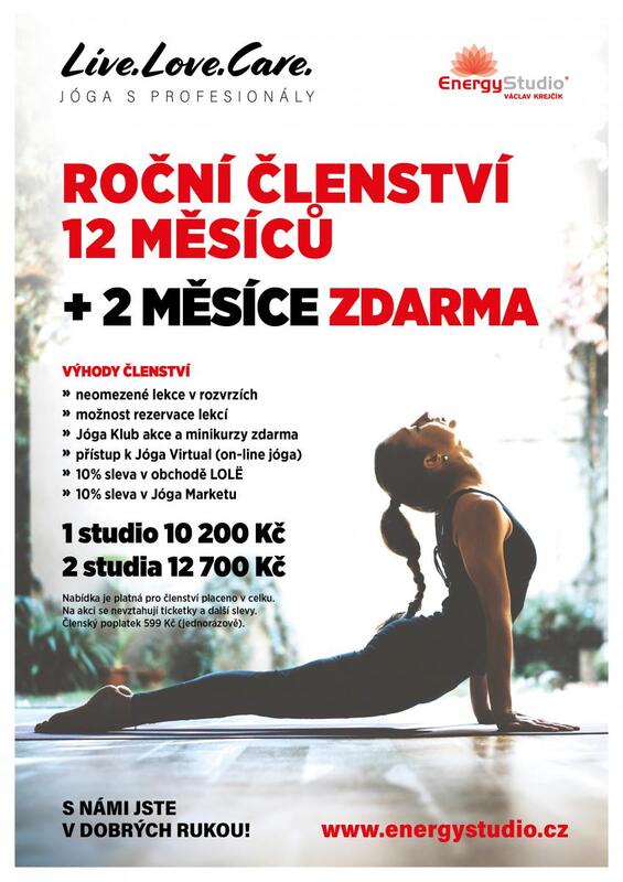 K ročnímu členství - dárek 2 měsíce zdarma (platí do 30.12.)